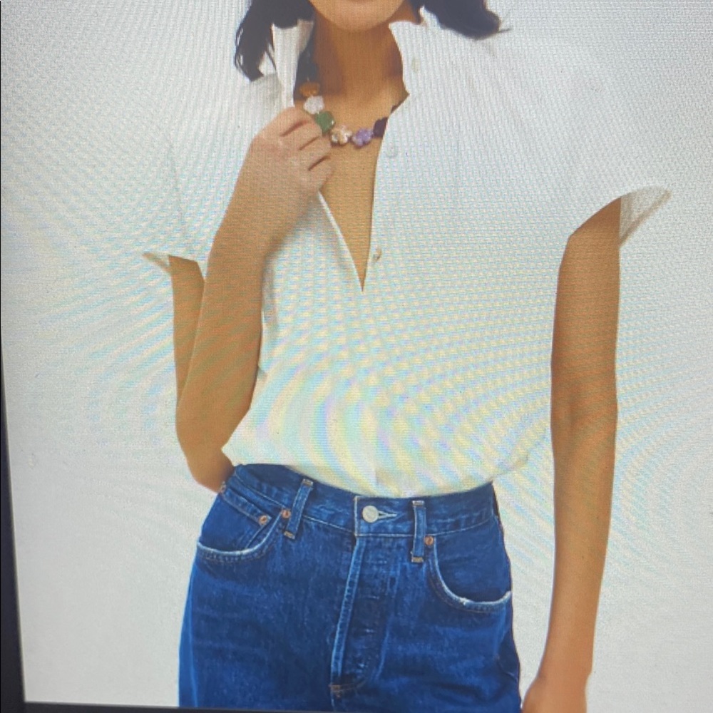 Pomander Place White Rae Blouse